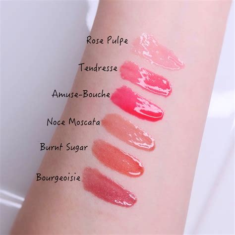 chanel lip gloss swatches 2014|chanel lip gloss happy.